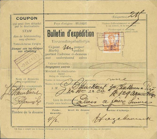 9 DECEMBER 1915